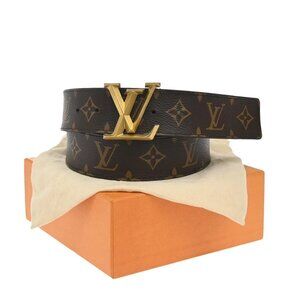 LOUIS VUITTON LV Pyramide Belt 40mm 90/36 Monogram Leather BN GHW M0422 84RL220